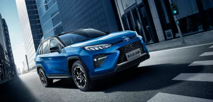  Blue Toyota Wildlander Hybrid