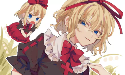 Medicine Melancholy Su-San (Touhou) Anime Touhou HD Desktop Wallpaper | Background Image
