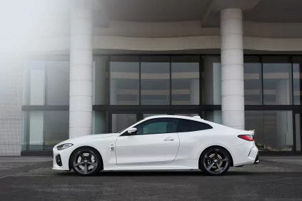  White BMW 4 Series Coupé M Sport Package (G22)