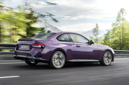  Purple BMW M240i xDrive Coupé Worldwide (G42)