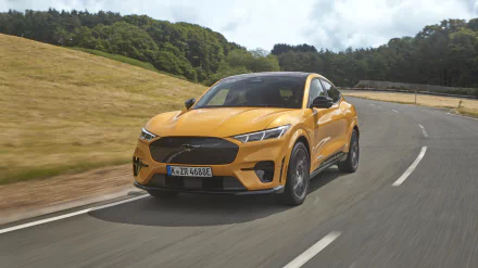  Orange Ford Mustang Mach-E GT