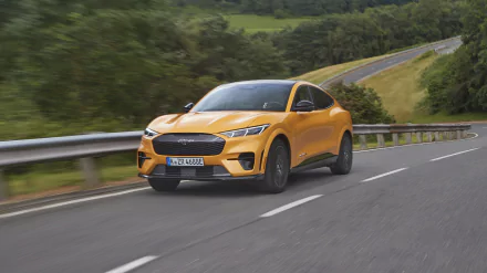  Orange Ford Mustang Mach-E GT