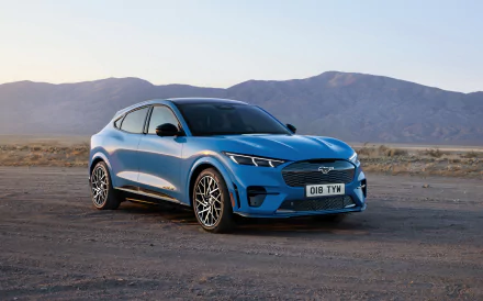  Blue Ford Mustang Mach-E GT