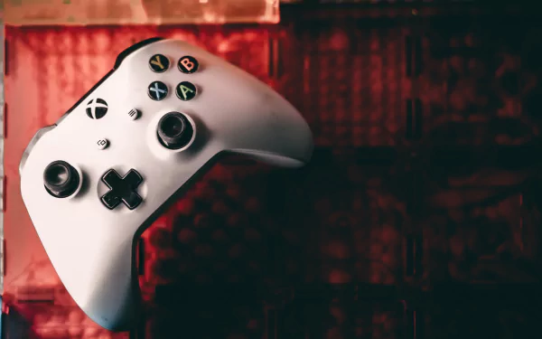  White Xbox One S Controller