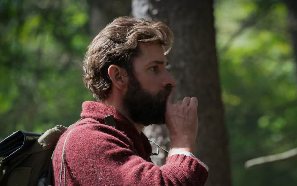 Lee Abbott John Krasinski movie A Quiet Place HD Desktop Wallpaper | Background Image