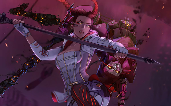 Loba (Apex Legends) Revenant (Apex Legends) video game Apex Legends HD Desktop Wallpaper | Background Image