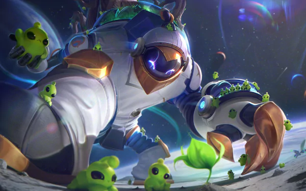 Maokai (League Of Legends) video game League Of Legends HD Desktop Wallpaper | Background Image