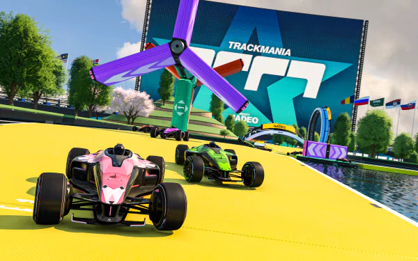 video game TrackMania HD Desktop Wallpaper | Background Image