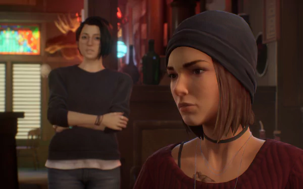 Alex Chen Steph Gingrich video game Life Is Strange: True Colors HD Desktop Wallpaper | Background Image