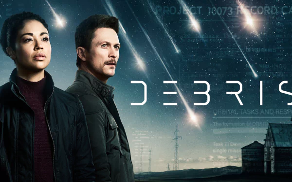 Finola Jones Riann Steele Bryan Beneventi Jonathan Tucker TV Show debris HD Desktop Wallpaper | Background Image