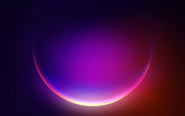 Windows 11 glow Abstract bubble HD Desktop Wallpaper | Background Image