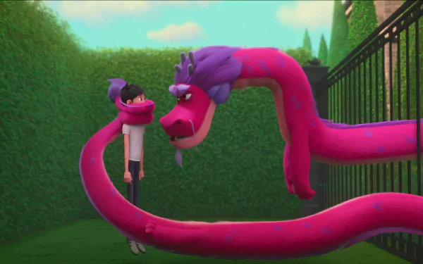 chinese dragon Long (Wish Dragon) Din Song movie Wish Dragon HD Desktop Wallpaper | Background Image