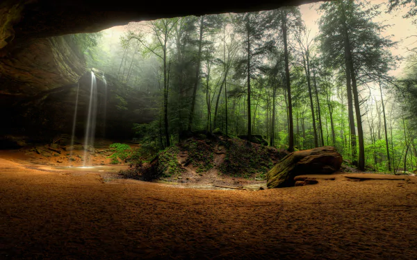  Ash Cave Falls Hocking Hills