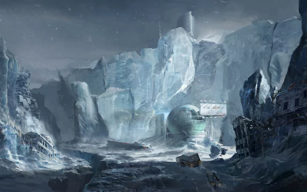 movie The Wandering Earth HD Desktop Wallpaper | Background Image