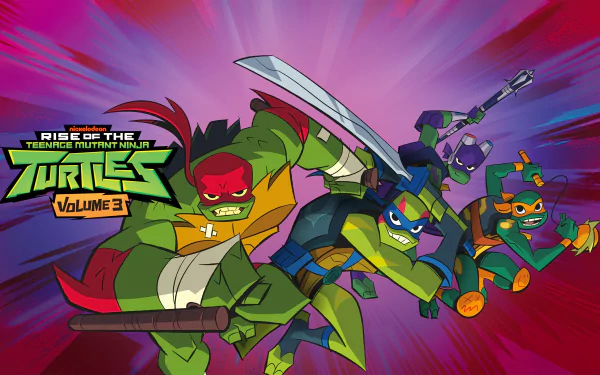Leonardo (TMNT) Donatello (TMNT) Raphael (TMNT) Michelangelo (TMNT) TV Show Rise Of The Teenage Mutant Ninja Turtles HD Desktop Wallpaper | Background Image