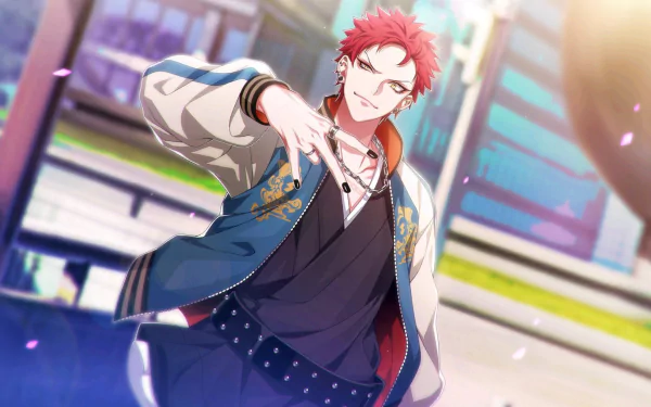 Kuko Harai Anime Hypnosis Mic HD Desktop Wallpaper | Background Image