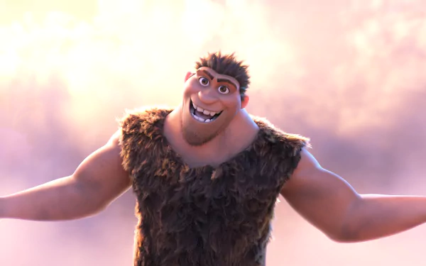 Grug (The Croods) movie The Croods: A New Age HD Desktop Wallpaper | Background Image
