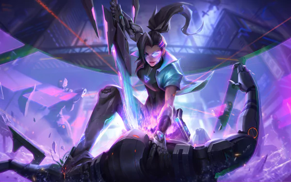 Samira (League of Legends) video game League Of Legends HD Desktop Wallpaper | Background Image