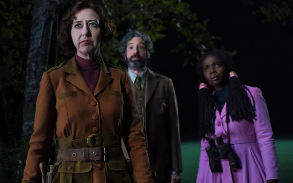 Tony Hale Kristen Schaal Maameyaa Boafo TV Show The Mysterious Benedict Society HD Desktop Wallpaper | Background Image