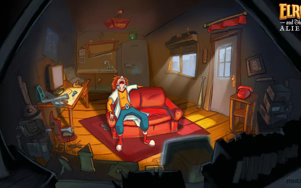 video game Elroy and the Aliens HD Desktop Wallpaper | Background Image