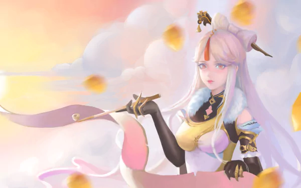 Ningguang (Genshin Impact) video game Genshin Impact HD Desktop Wallpaper | Background Image