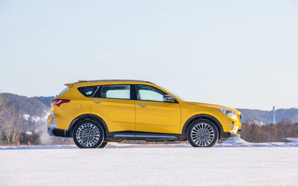  Yellow Jetour X70 Coupe