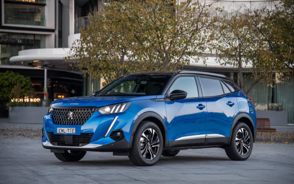  Blue 2020 Peugeot 2008 GT