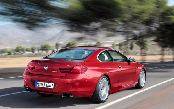  Red BMW 650i Coupé Worldwide (F13)