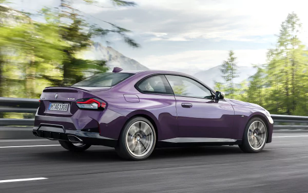  Purple BMW M240i xDrive Coupé Worldwide (G42)
