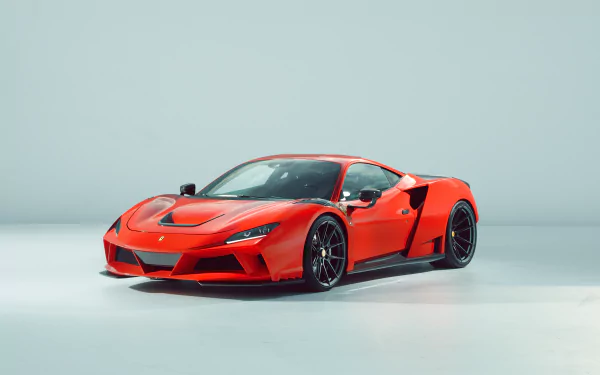  Red 2021 Novitec Ferrari F8 Tributo N-Largo