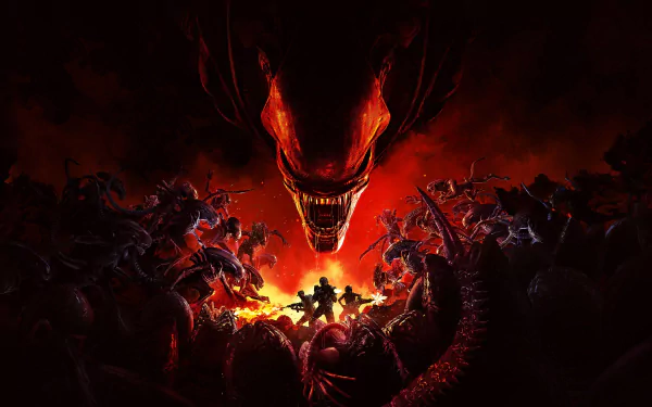 video game Aliens: Fireteam Elite HD Desktop Wallpaper | Background Image