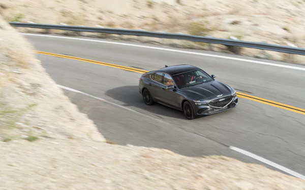  Grey 2022 Genesis G70 3.3T AWD