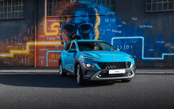  Blue 2021 Hyundai Kona