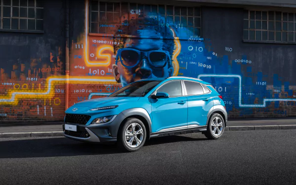  Blue 2021 Hyundai Kona