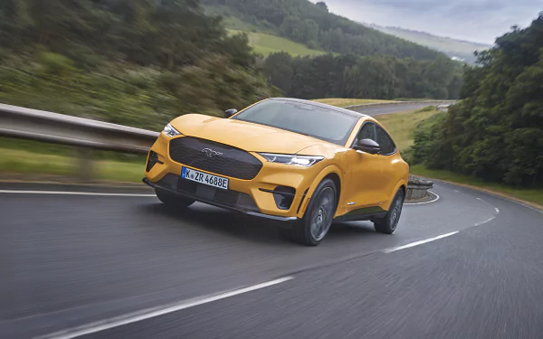  Orange Ford Mustang Mach-E GT