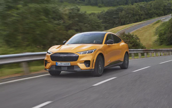  Orange Ford Mustang Mach-E GT