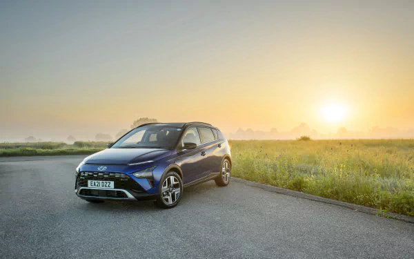  Blue 2021 Hyundai Bayon