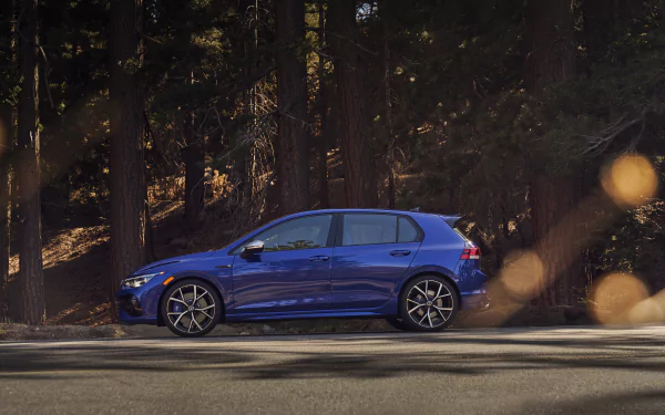  Blue 2022 Volkswagen Golf R