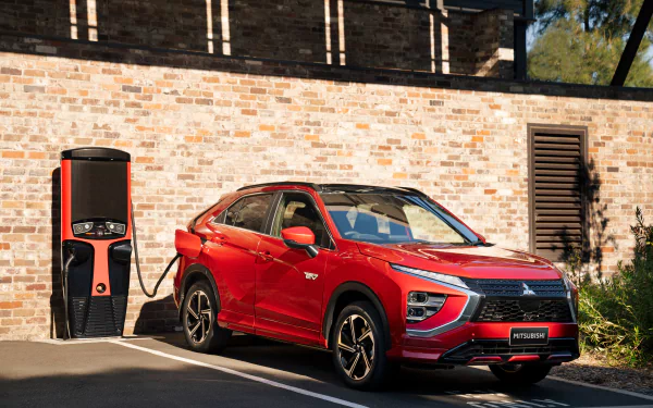  Red 2021 Mitsubishi Eclipse Cross PHEV