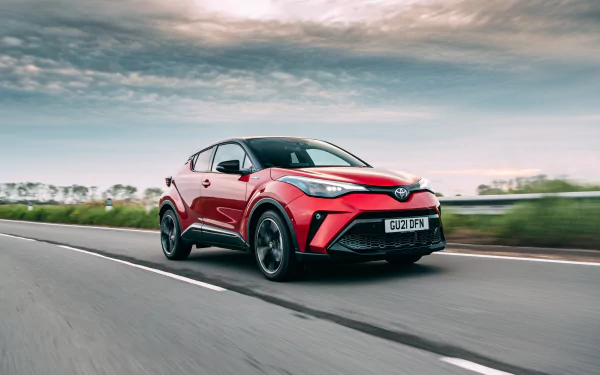  Red Toyota C-HR Hybrid GR Sport