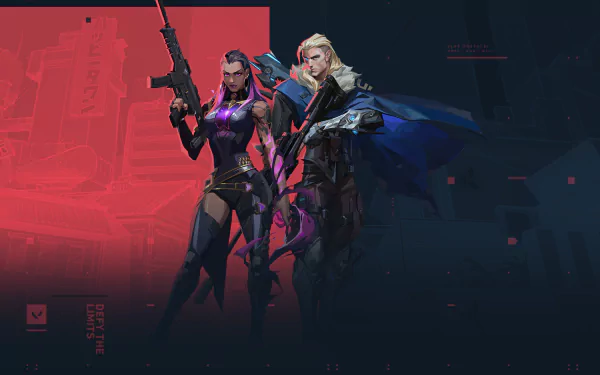 Reyna (Valorant) Sova (Valorant) video game Valorant HD Desktop Wallpaper | Background Image