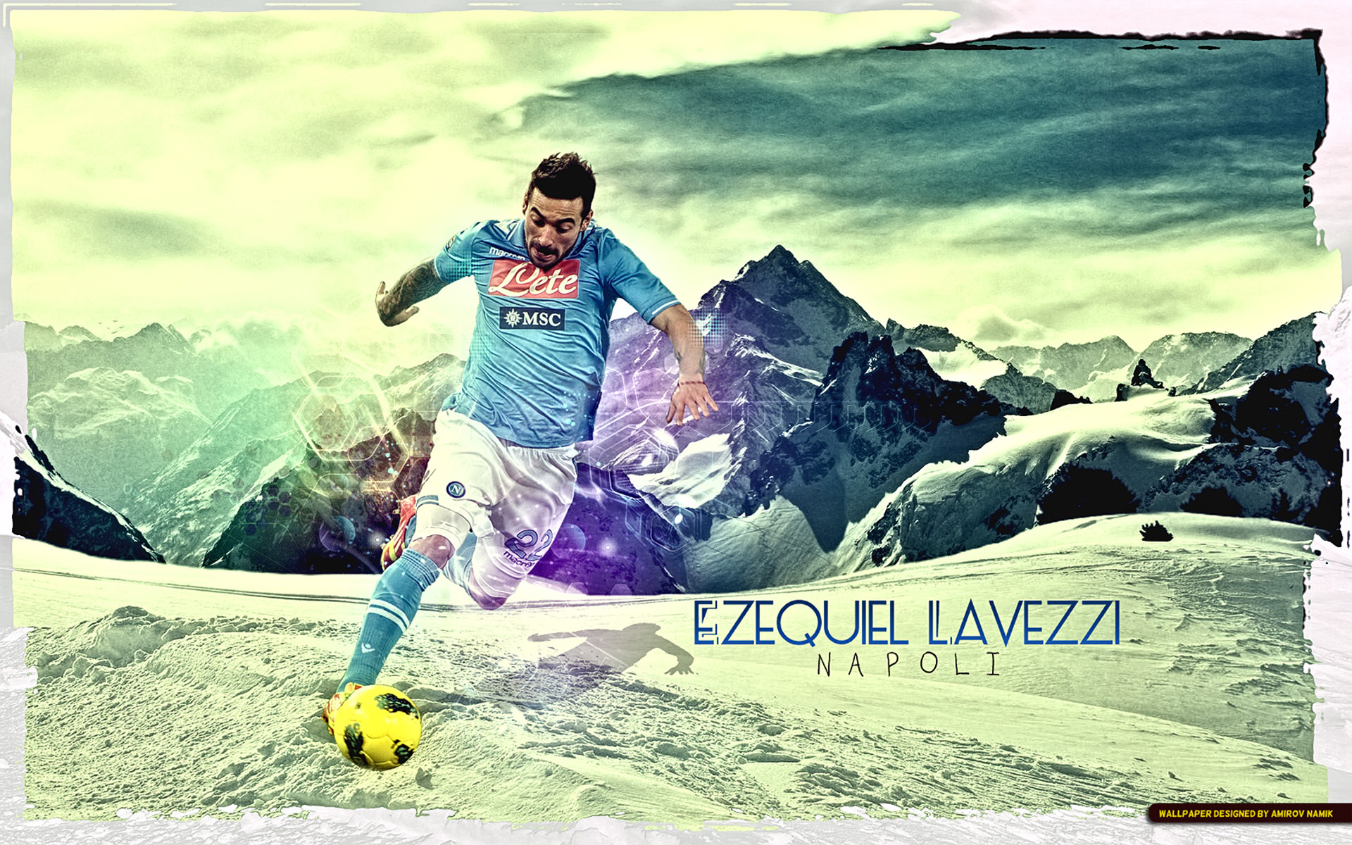 Sports Ezequiel Lavezzi HD Wallpaper | Background Image