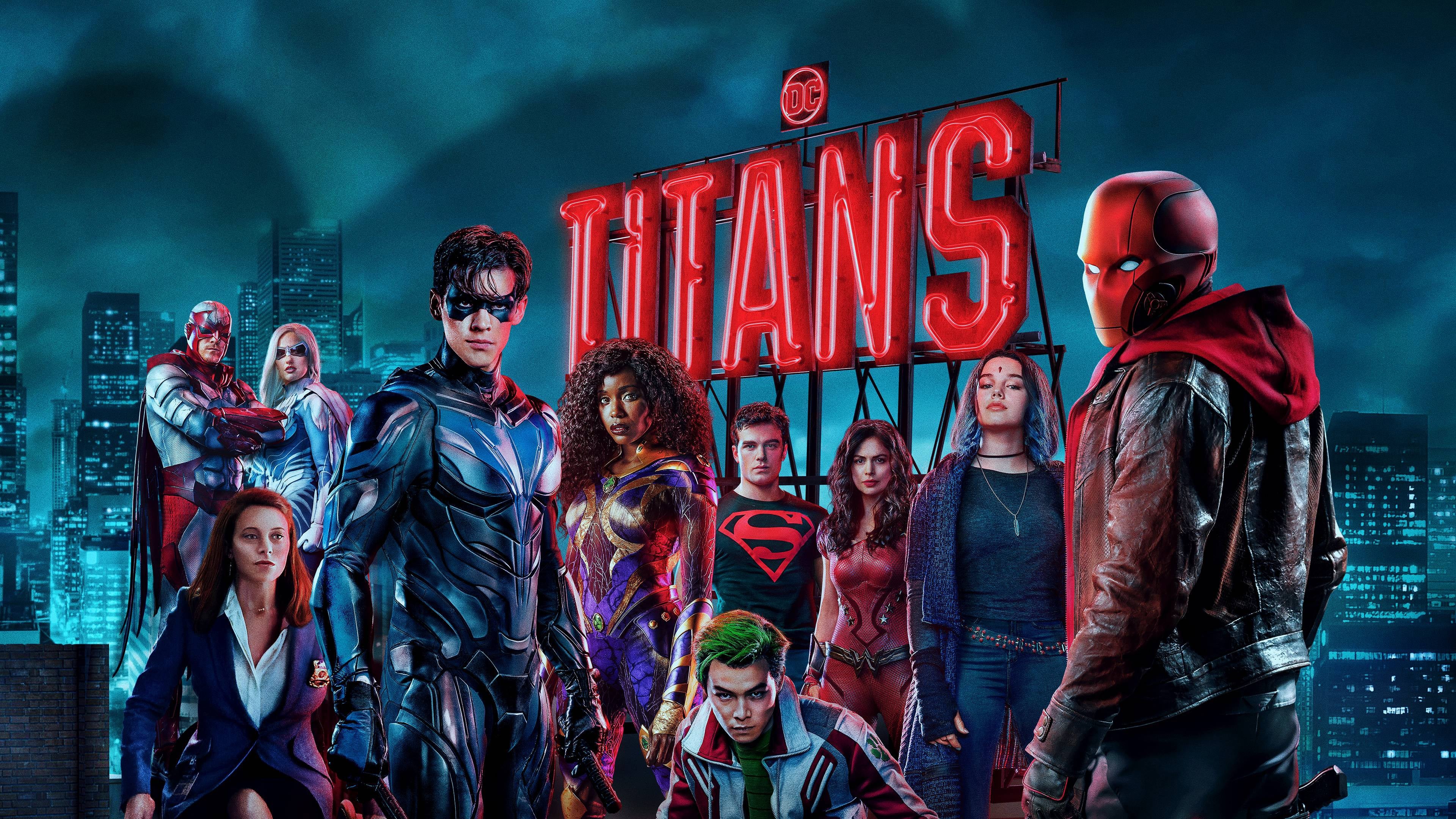 Download TV Show Titans 4k Ultra HD Wallpaper