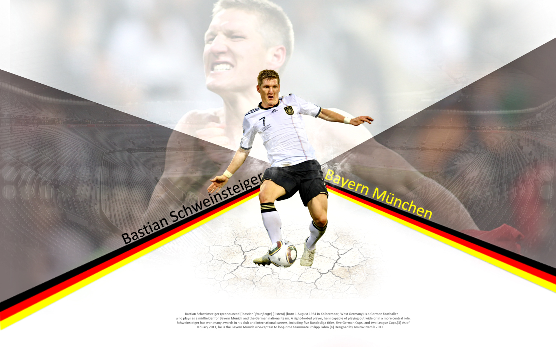Sports Bastian Schweinsteiger HD Wallpaper | Background Image