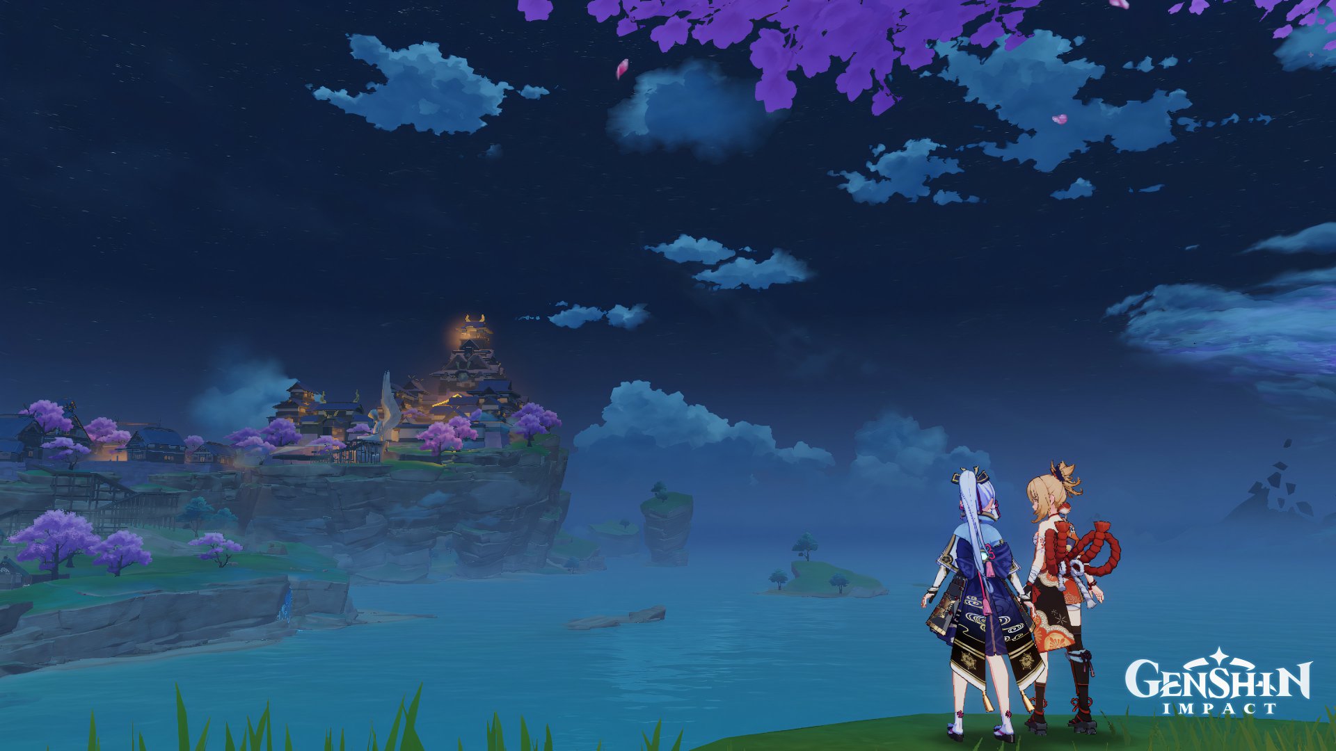 Kamisato Ayaka &amp; Yoimiya by VelryonSV