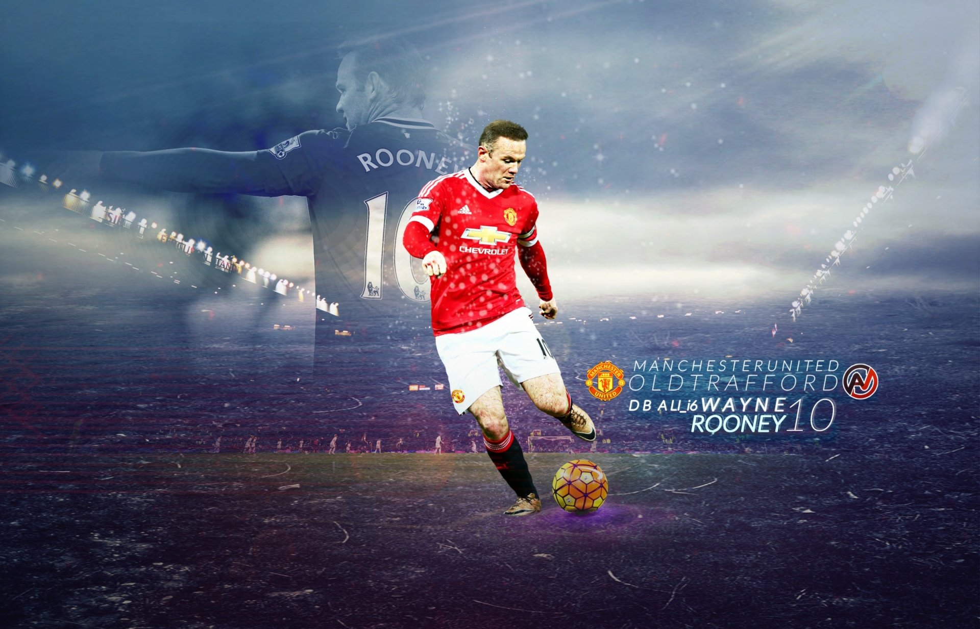 Download Manchester United F.C. Soccer Wayne Rooney Sports HD Wallpaper