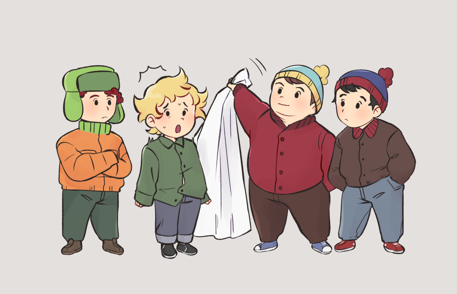 Download Eric Cartman Tweek Tweak Kyle Broflovski Stan Marsh TV Show South Park HD Wallpaper by jimvalmers