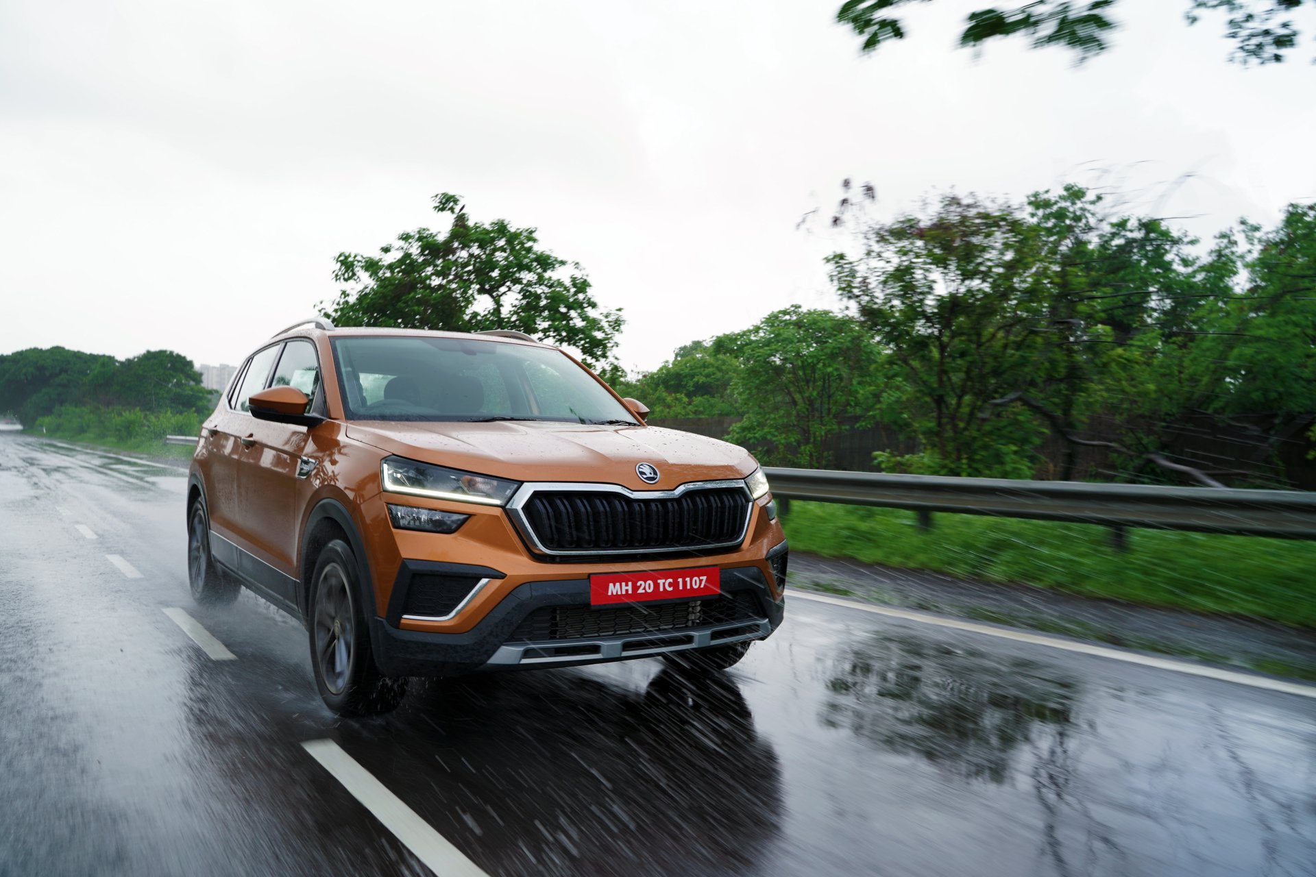 Download SUV Vehicle Skoda Kushaq 4k Ultra HD Wallpaper