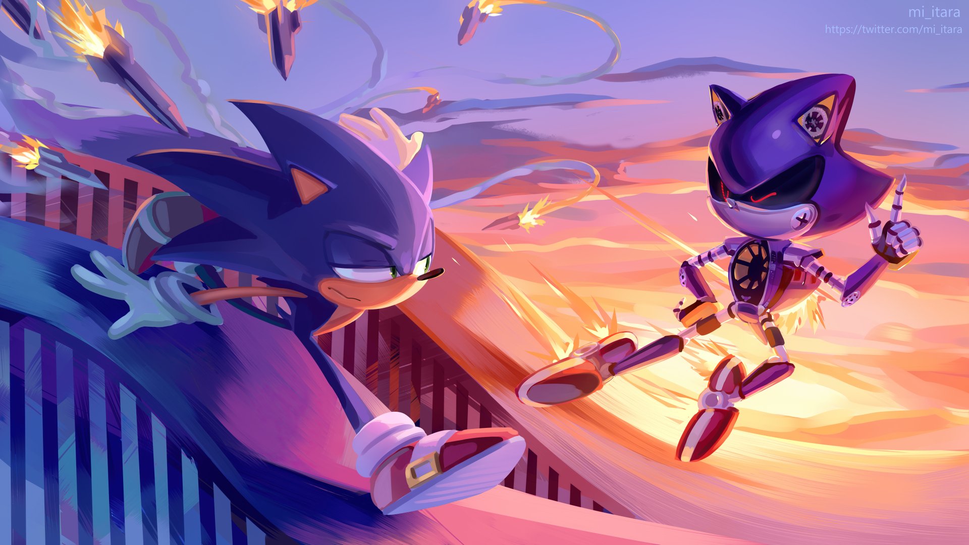 100+] Metal Sonic Wallpapers