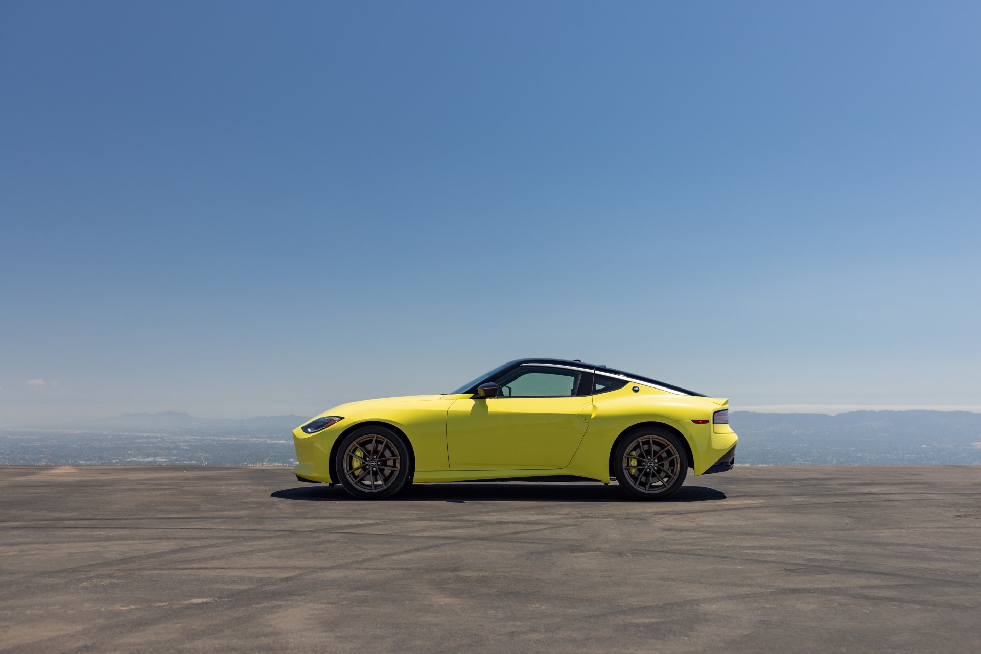 2023 Yellow Nissan Z Proto Spec